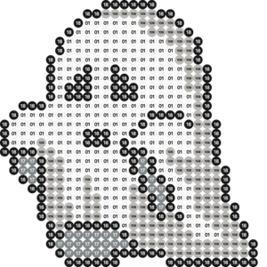 Geist - Halloween Bügelperlen Vorlagen Geist - Halloween Bügelperlen Vorlagen